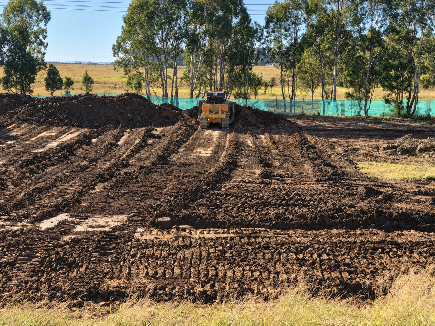 Earthworks on a rural property from the FIDES project collection
